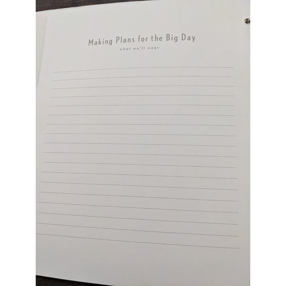 Hallmark Wedding Memory Book Quilted Diamond Cover Pattern New Acid Free - Picture 6 of 11